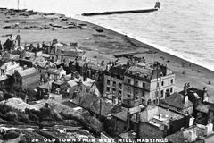The Stade from the West Hill c1920